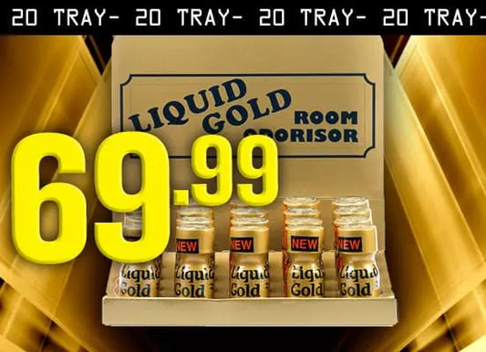 Liquid Gold Room Odourisers 20 x 10ml – Pack of 20