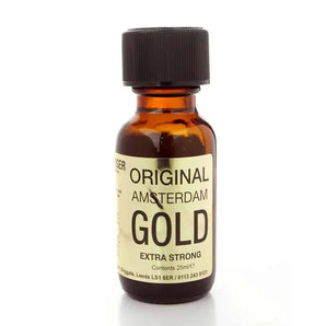 Original Amsterdam Gold Extra Strong Poppers 25ml - Room Aromas